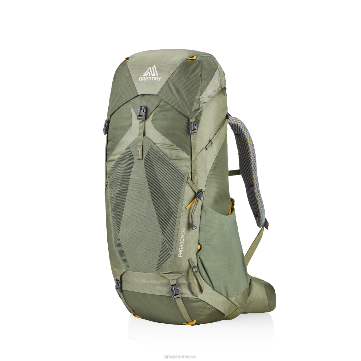 paquetes Gregory Packs modelo 58 aceituna quemada PL0N61