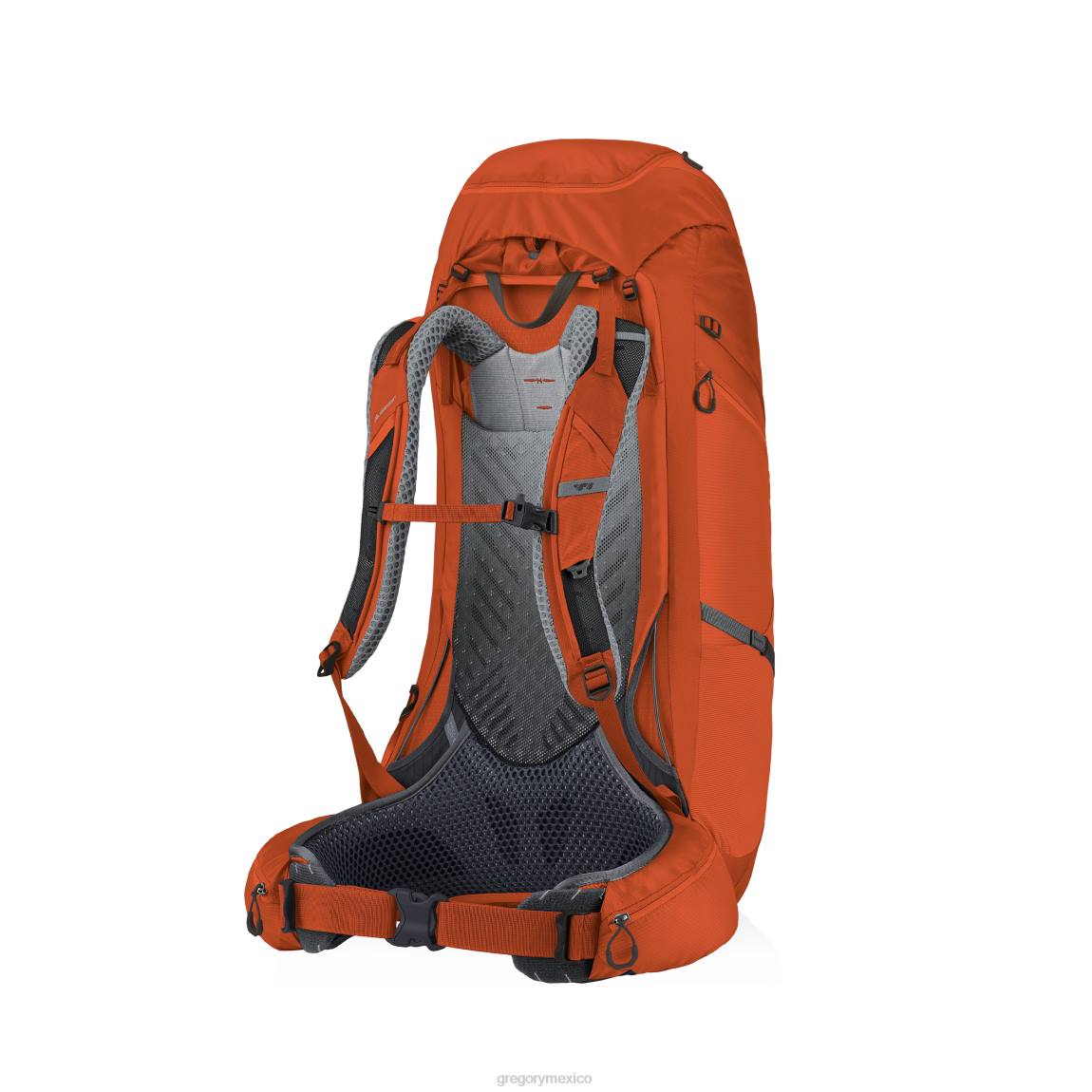 paquetes Gregory Packs modelo 58 naranja ferroso PL0N62