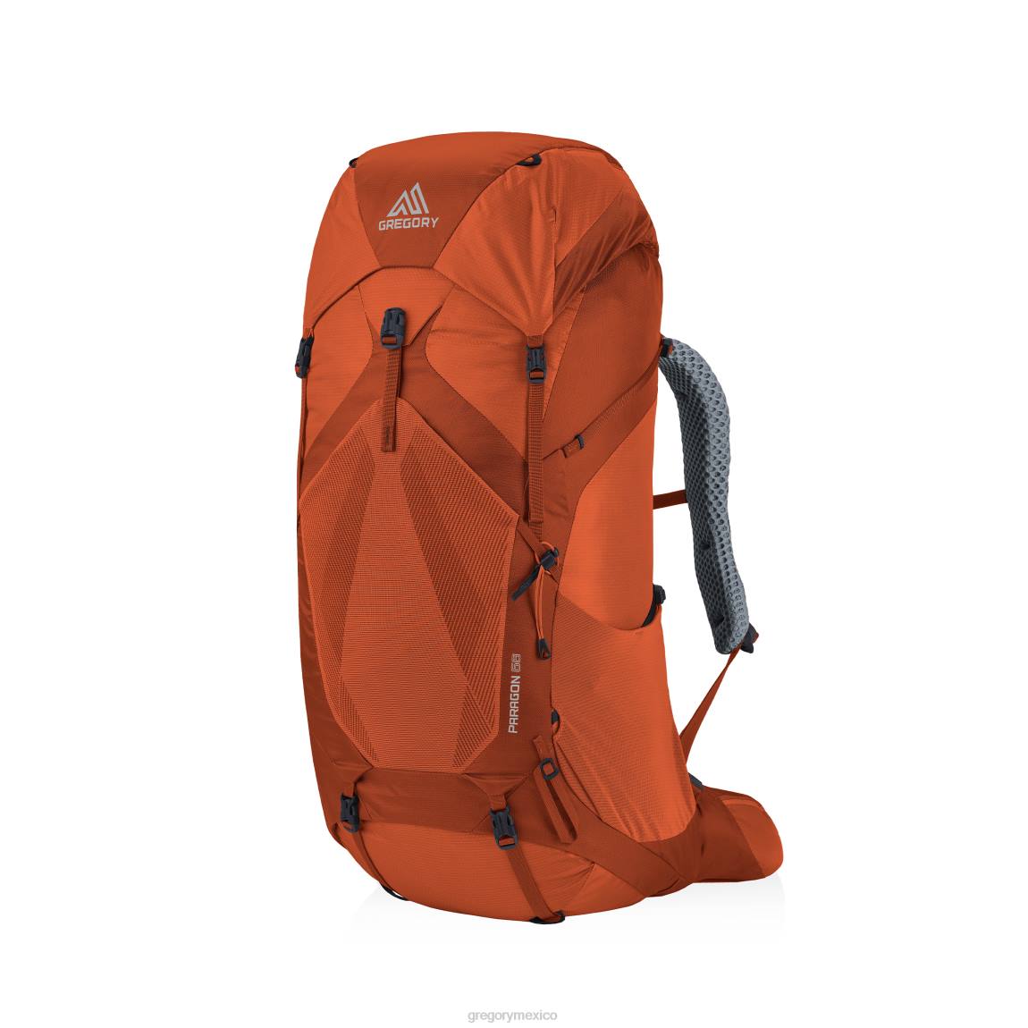 paquetes Gregory Packs modelo 68 naranja ferroso PL0N39