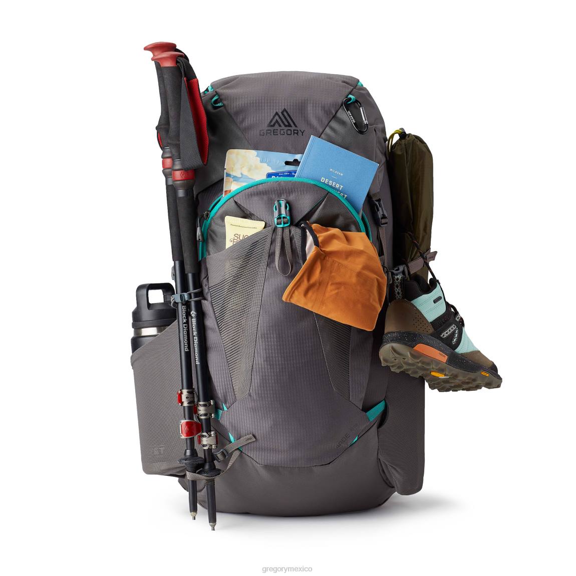 paquetes Gregory Packs jade 43 gris niebla PL0N186